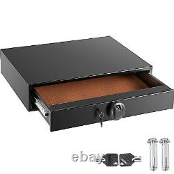 VEVOR Under Bed Gun Safe Under Bed Safe Fingerprint Under Bed Gun Storage Drawer