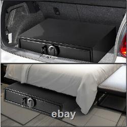 VEVOR Under Bed Gun Safe Under Bed Safe Fingerprint Under Bed Gun Storage Drawer