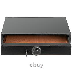 VEVOR Under Bed Gun Safe Under Bed Safe Fingerprint Under Bed Gun Storage Drawer