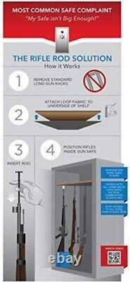 Versatile Rifle Rods System Made in the USA for Safe and Efficient Gun Storage