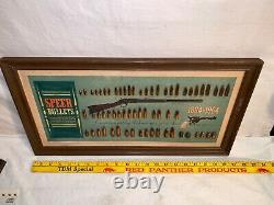 Vintage 1864-1964 SPEER BULLET Store Display 100yr Reloading Antique GUN RIFLE