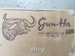 Vintage GUN-HO Rifle CASE Storage Box 2 Rifle Capacity New CONDITION