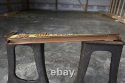 Vintage Hopper Gun Shop Shooting Supplies Metal Store Display Sign ammo rifle