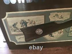 Vintage Winchester Cowboy Model 94 Carbine Store Sign Hunting Gun Rifle