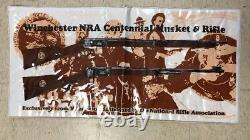 WINCHESTER 1971 NRA CENTENNIAL Lever Action RIFLE STORE COUNTER GUN PAD 2-sided