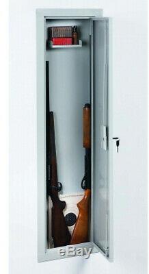 Wall Gun Safe Hidden Home Office Document Lock Box Pistol Storage Case Container
