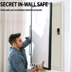 Wall Gun Safe, Hidden Wall Safes Between the Studs for Home Rifle and Pistols
