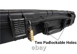 Waterproof Gun Storage Hard Case with Foam for FN PS90 or P90 Rifle & Magazines