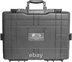 Waterproof Gun Storage Hard Case with Foam for FN PS90 or P90 Rifle & Magazines
