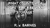 What Counts As A Safe For Firearms Storage R V Barnes