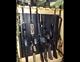 Wooden Rifle Shotgun Rack Freestanding Storage Shelf Hunter 7 Guns Zealand Pine