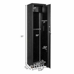 ZOKOP Electronic 5 Rifle Gun Storage Safe Large Security Cabinet with Lock Box