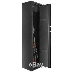 Zokop 57 5 Gun Rifle Storage Wall Safe Box Security Cabinet Electronic Lock