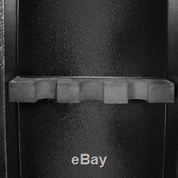 Zokop Gun Rifle Safe Box 3 Rifle Shotgun Cabinet Lock Storage Steel Closet Black